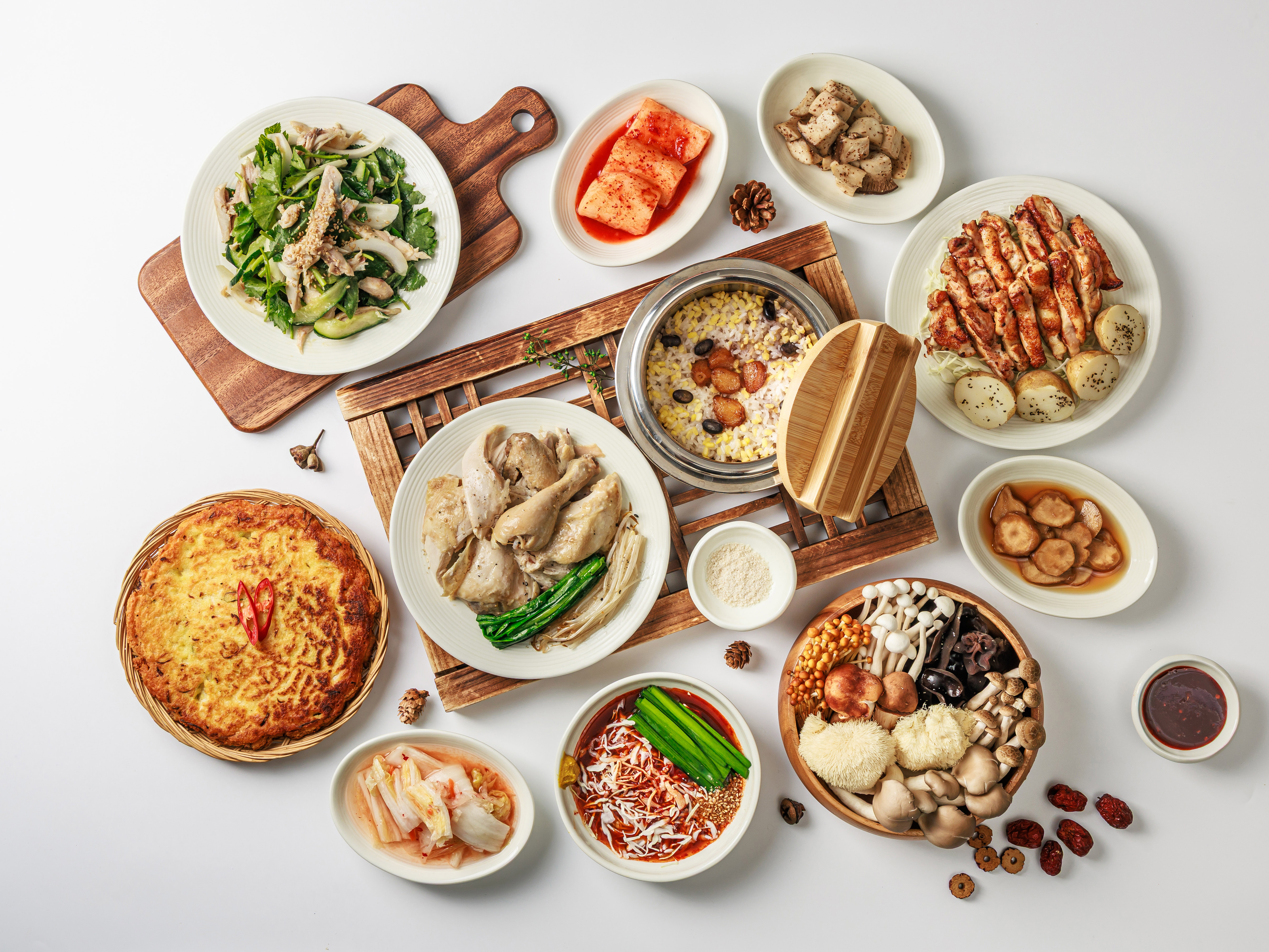 파루 닭한마리 약탕 닭한마리 전골