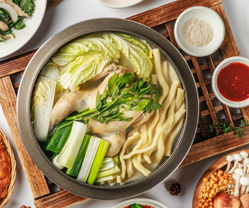 점심 닭 한 상 (1인)